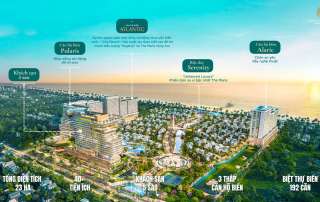Mặt bằng tổng thể dự án khu đô thị The Maris Vũng Tàu được TDG Group làm chủ đầu tư.
