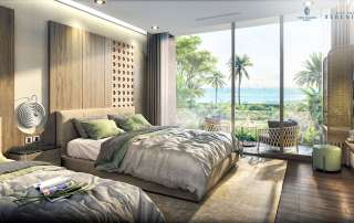 Hình ảnh thiết kế nội thất phòng ngủ biệt thự The Maris - Senirity villa