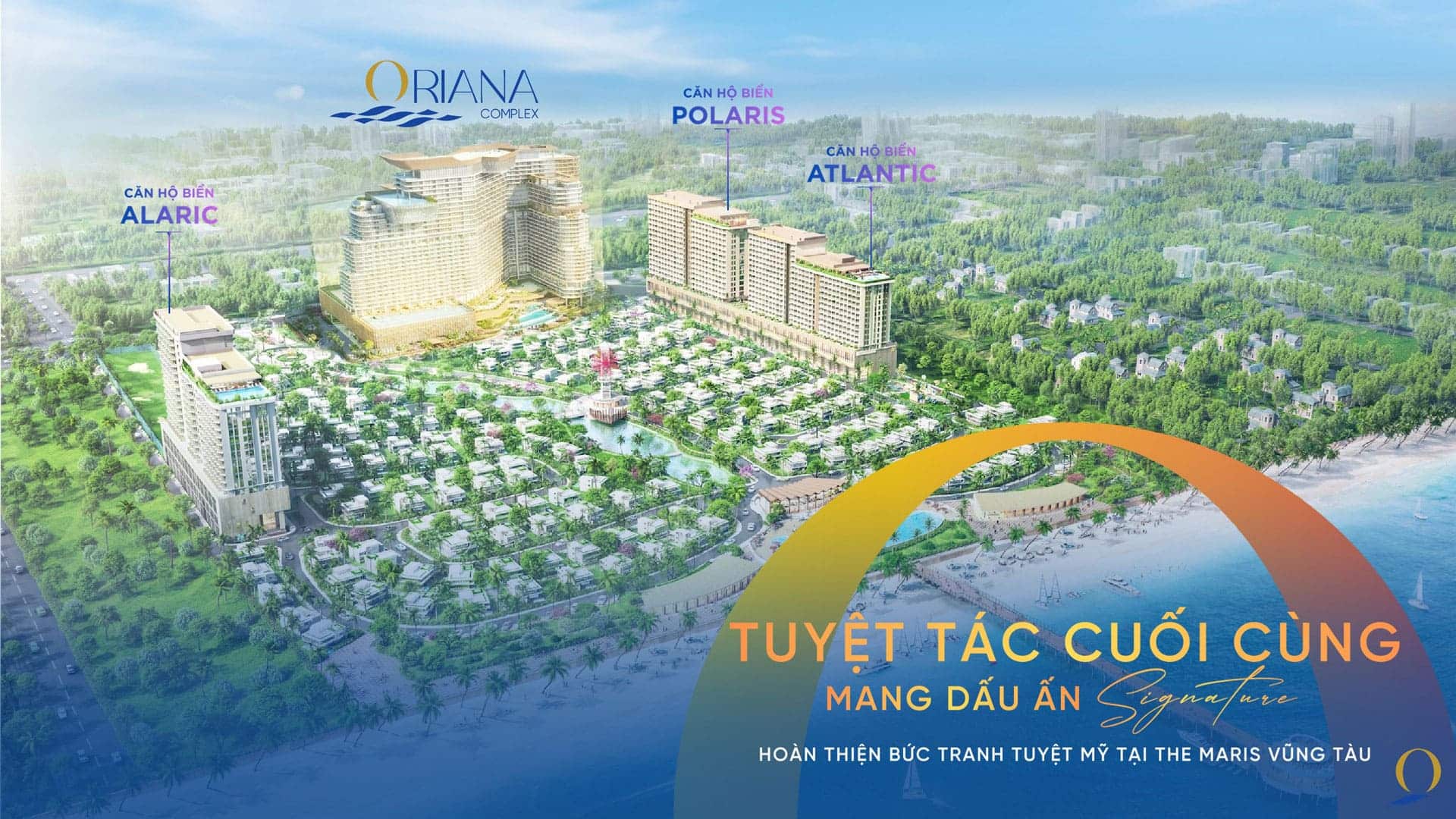 Mặt bằng tổng thể khu đô thị nghỉ dưỡng The Maris Vũng Tàu được TDG Group phát triển